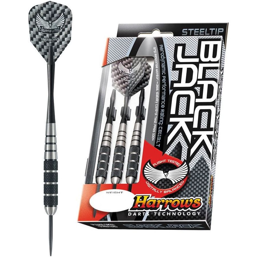 Harrows MULTI-ITEM G2114124 ~ HARROWS BLACK JACK DARTS New zealand nz vaughan